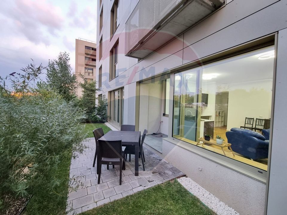 Apartament 3 camere cu gradina proprie Aviatiei Park/ Herastrau