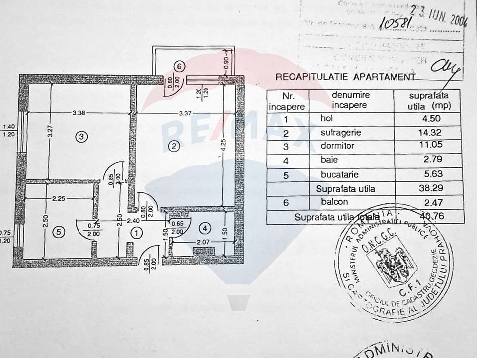 Apartament cu 2 camere  Central in Campina în zona Milcov