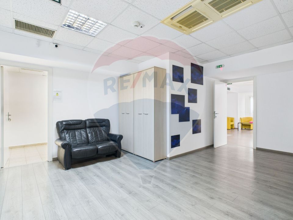 Spațiu de birouri disponibil spre închiriere în Băneasa 171–615 mp