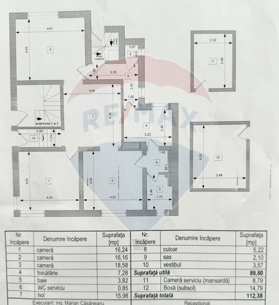 4 room apartment | Unirii area - Metropolitan Church