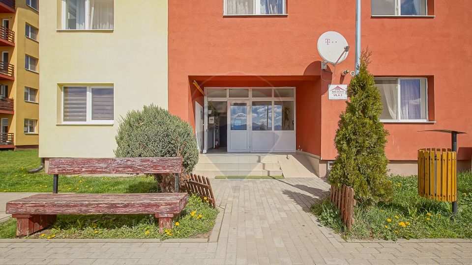Apartament 2 Camere Subcetate - Mobilat, Parcare, Liniște lângă Brașo
