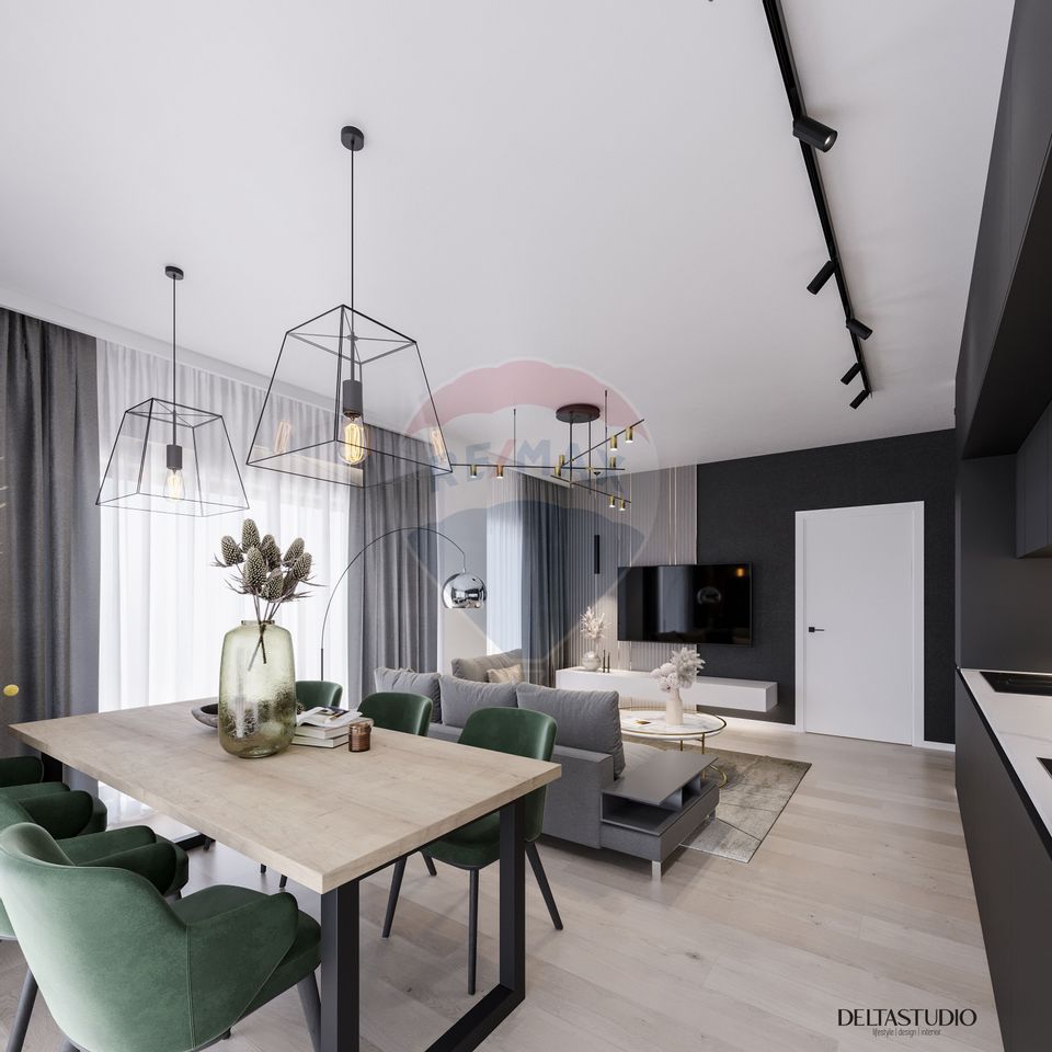 OFERTĂ PROMOȚIONALĂ: Apartament 3 camere, Capitolis Residence