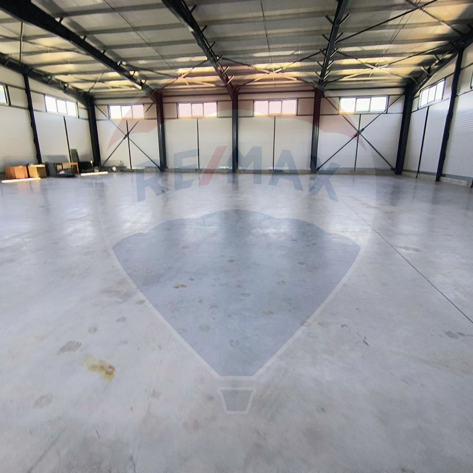 Industrial space hall 590 Sqm for rent Ciorogarla