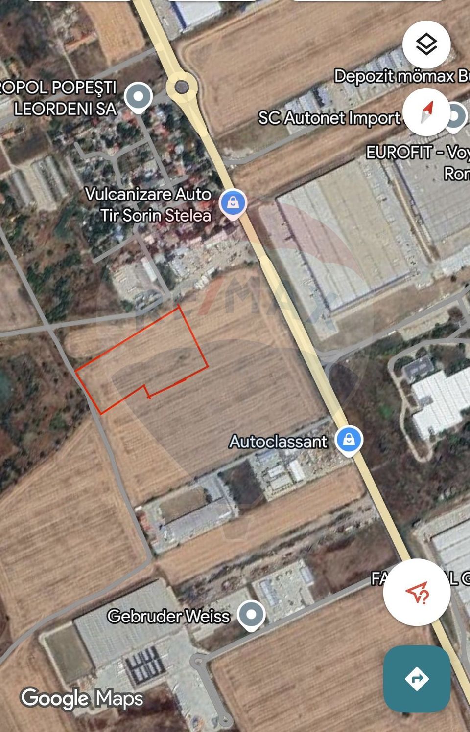 Teren intravilan 20,000mp Popesti-Leordeni intre centura Buc si A0