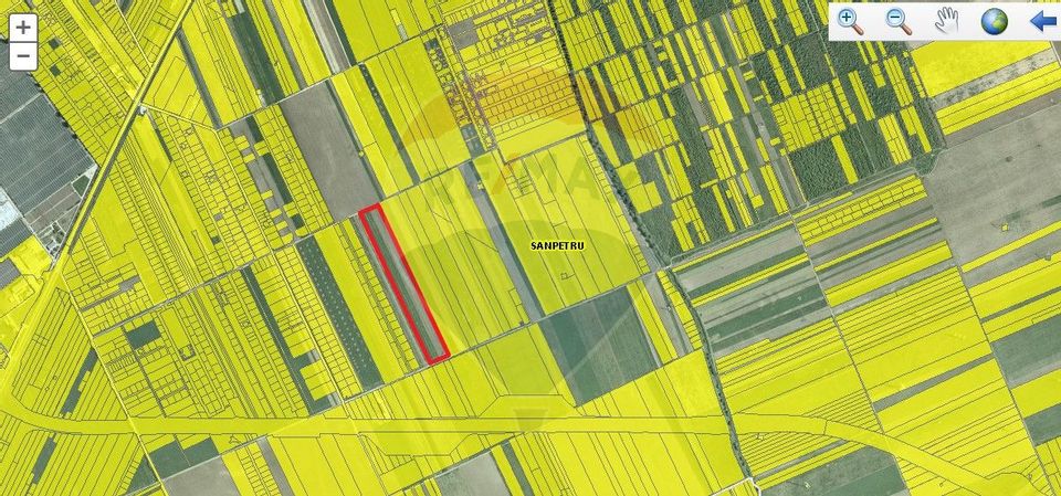 Comision 0! Teren intrare Sanpetru pretabil dezvoltare imobiliara