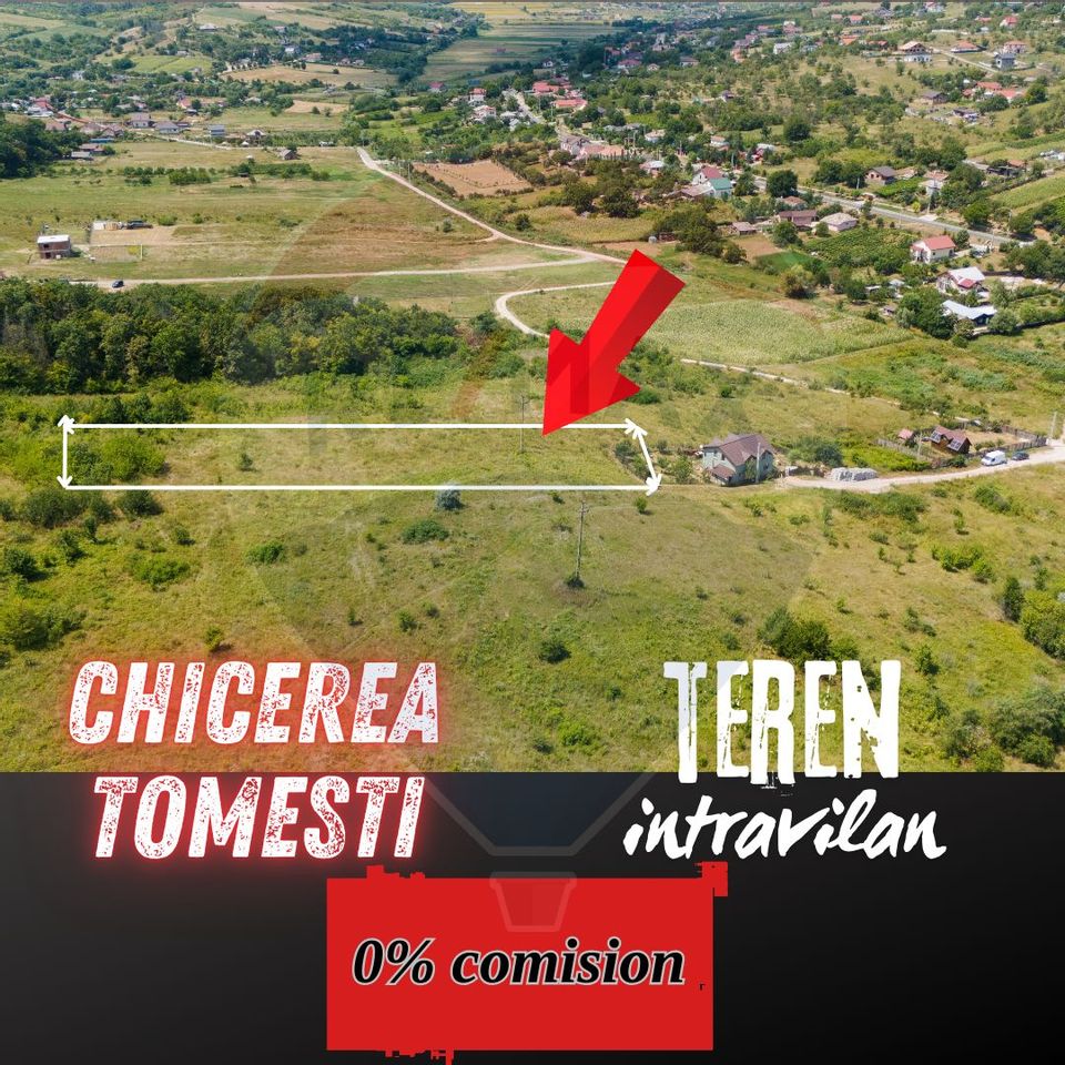 Land 1,598sqm Chicerea / Strada CUIBULUI