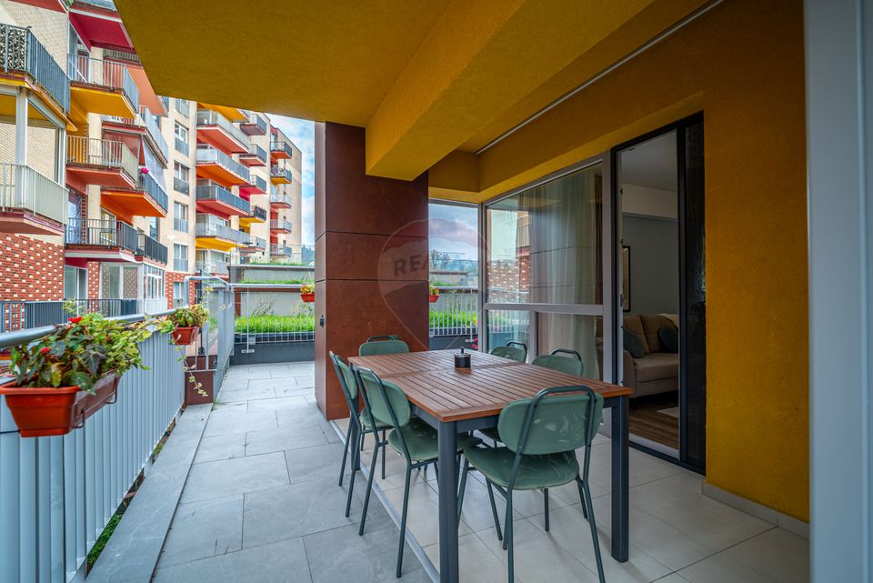 Apartament in Sinaia 2 camere cu terasă de 40,7 mp – Green Future