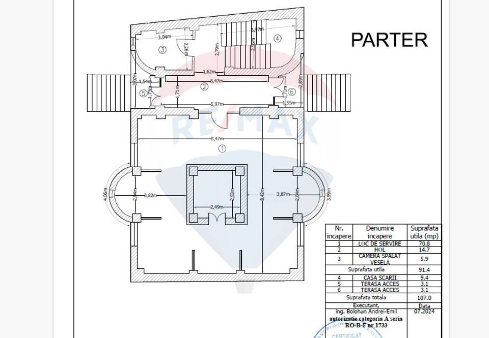 INCHIRIERE Spațiu Comercial: Restaurant, Terasă, Parcare, Drumul Sării