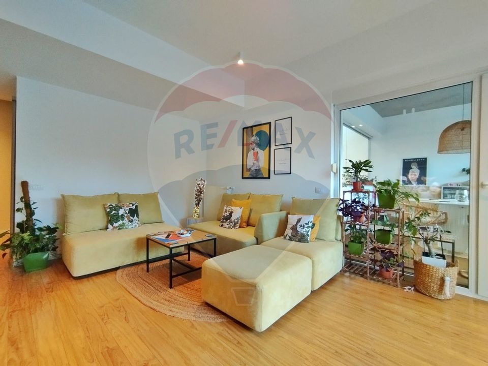 Apartment for rent 3 rooms + 2terraces + parking LUX Carol Park