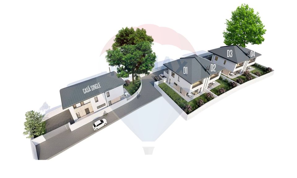 4 room House / Villa for sale, Bunloc area