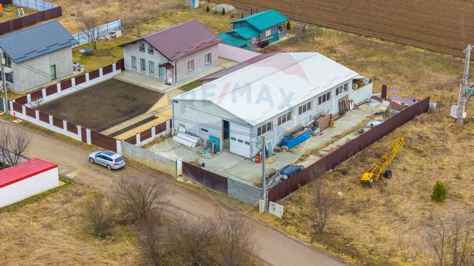 ANTECONTRACT | Hala de vanzare | 280 mp utili | Teren 661mp in Harman