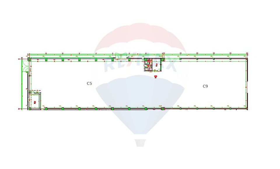 1,404sq.m Industrial Space for rent, Marasti area