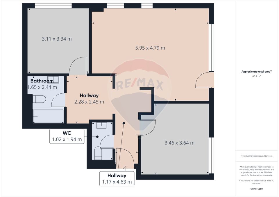 Apartament 3 camere decomandat | Finisaje Premium | Urban Plaza