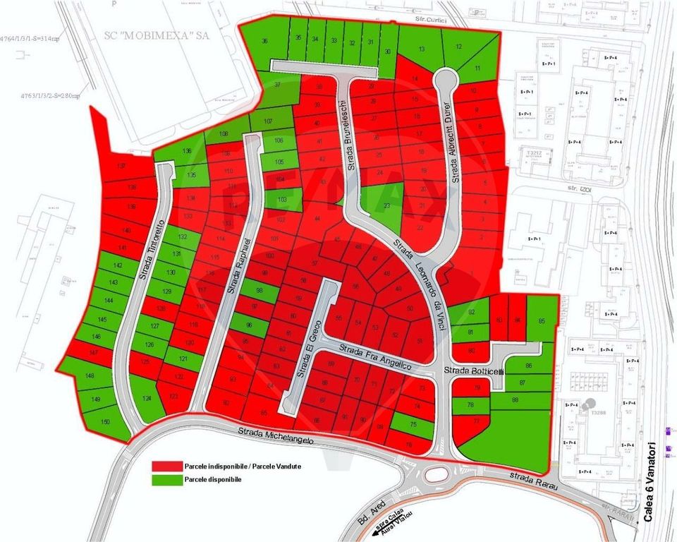 Teren de vânzare pe colț, cu deschidere dublă – 40 m front stradal