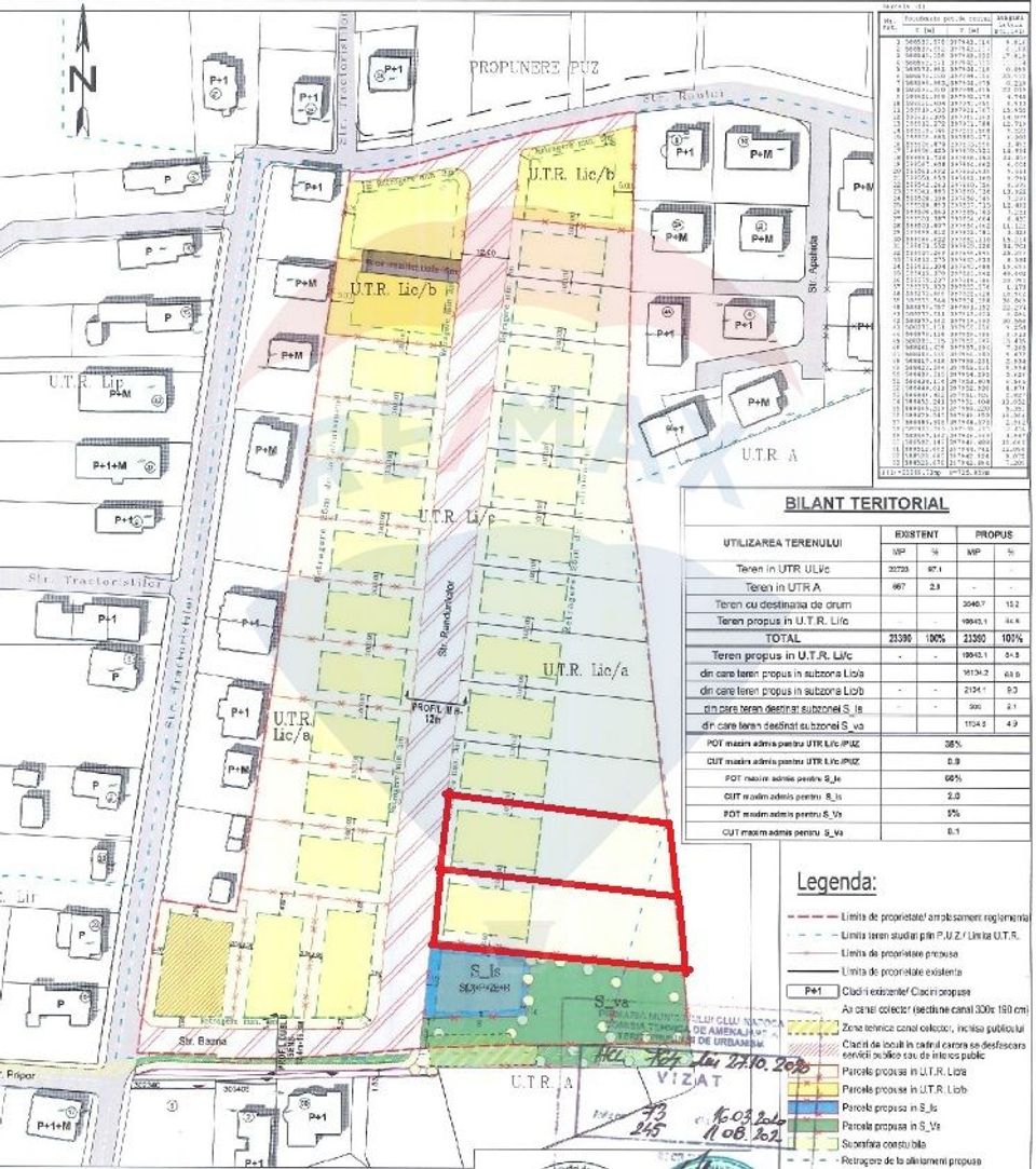 Land 2,325sqm Cluj-Napoca / Strada Tractoristilor