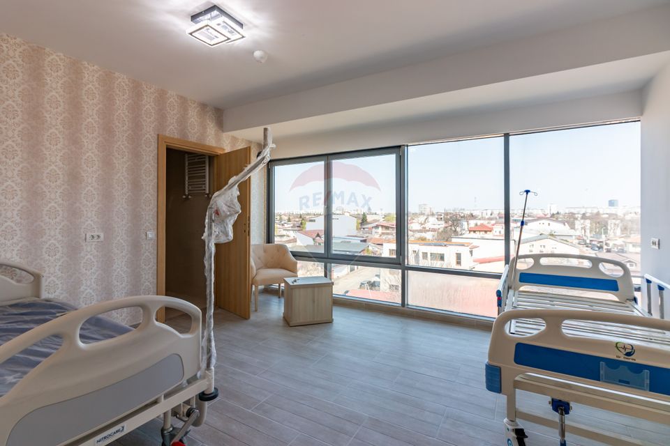 Închiriere activ complet: policlinică, cămin seniori & catering