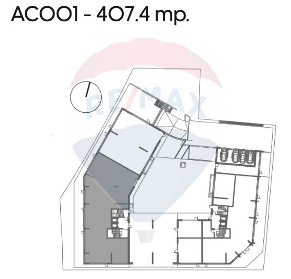 Spațiu comercial de 407.4mp de vânzare în zona centrală