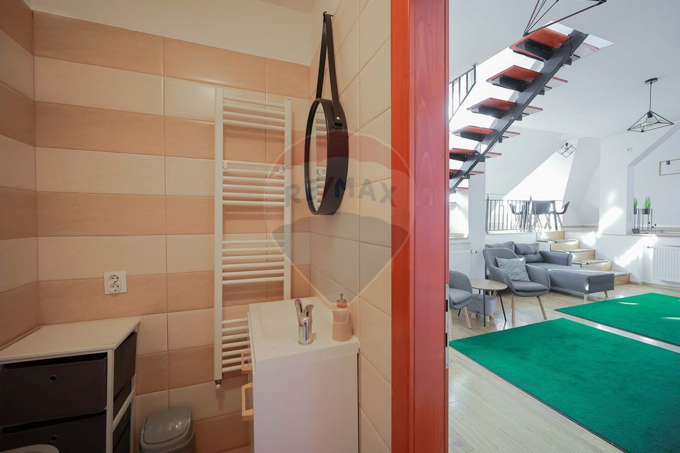 Apartament 2 Camere Mezanin, Mansardă, Lift, Clădire Istorică, Vânzare