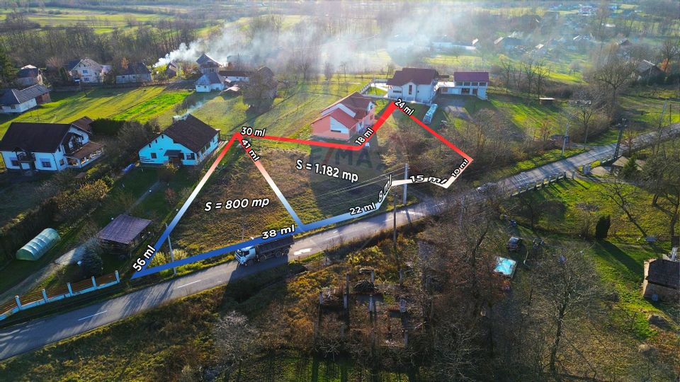 TEREN DE VANZARE - 800 mp (8 ari) - Dumbravita / Strada principala