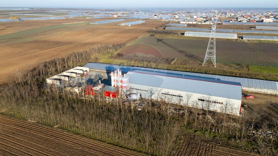 De Vanzare Afacere la cheie/Spatiu depozitare-Productie Tecuci-Matca