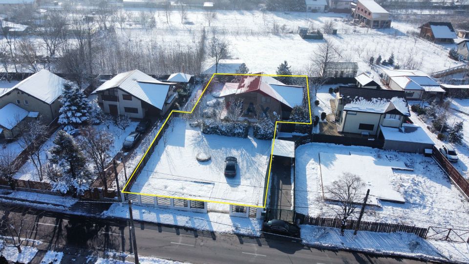 Casa cu 4 camere de vanzare in centru Snagov Strada Zorelelor 295.000
