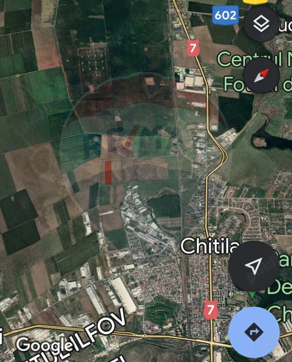 Teren 12,464mp Chitila / Strada Padurii