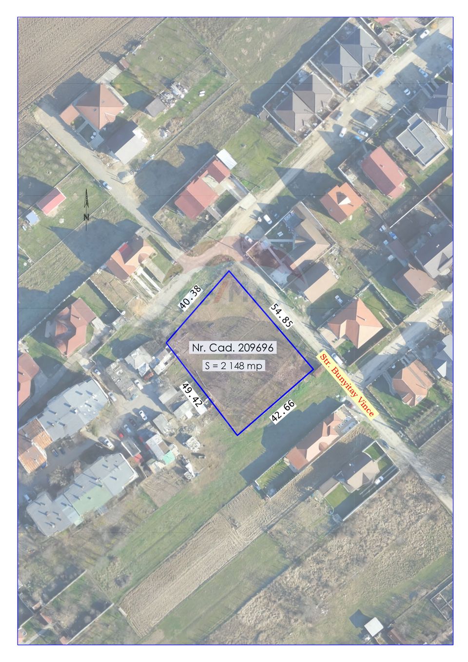 De vânzare Teren intravilan 2,349mp Oradea , Zona Oncea