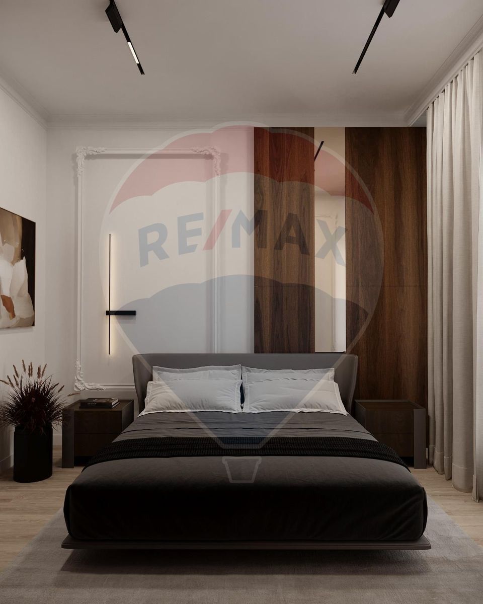 Bright 3-room apartment, forest view, on Iancu Nicolae Street