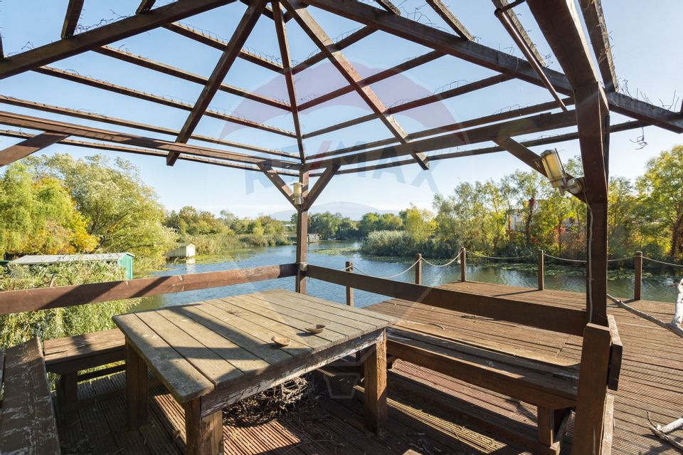 Vila 474 mp utili deschidere direct lac Snagov 1250 mp teren