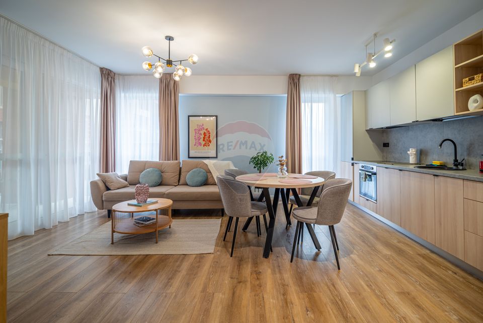 Apartament in Sinaia 2 camere cu terasă de 40,7 mp – Green Future