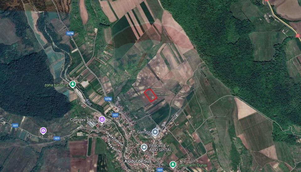 Land 8,700sqm Aiud / Strada Paltinis