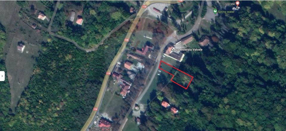 Teren 1,313mp Valcele / Strada Principala