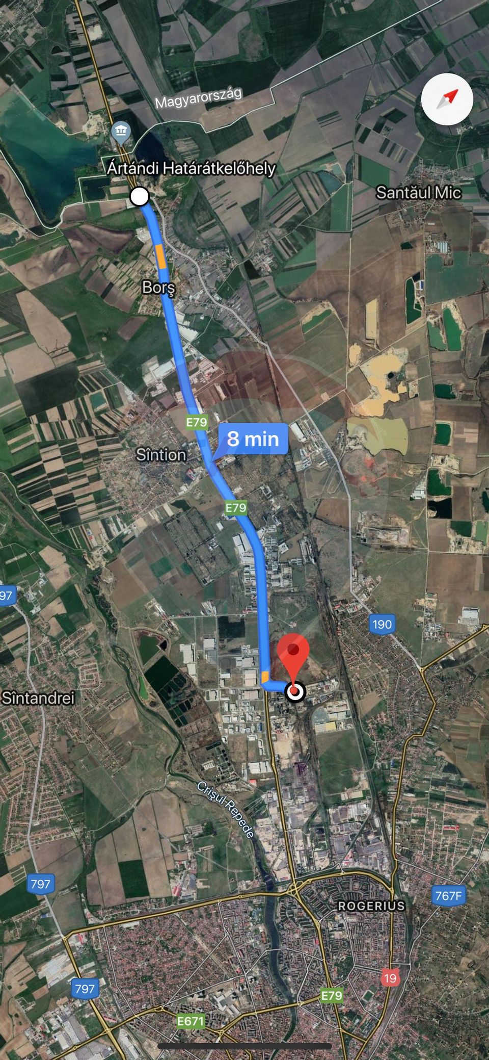 Teren 4,146mp Oradea / Calea Borsului