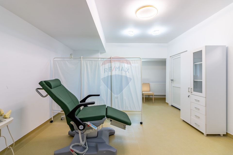 Închiriere activ complet: policlinică, cămin seniori & catering