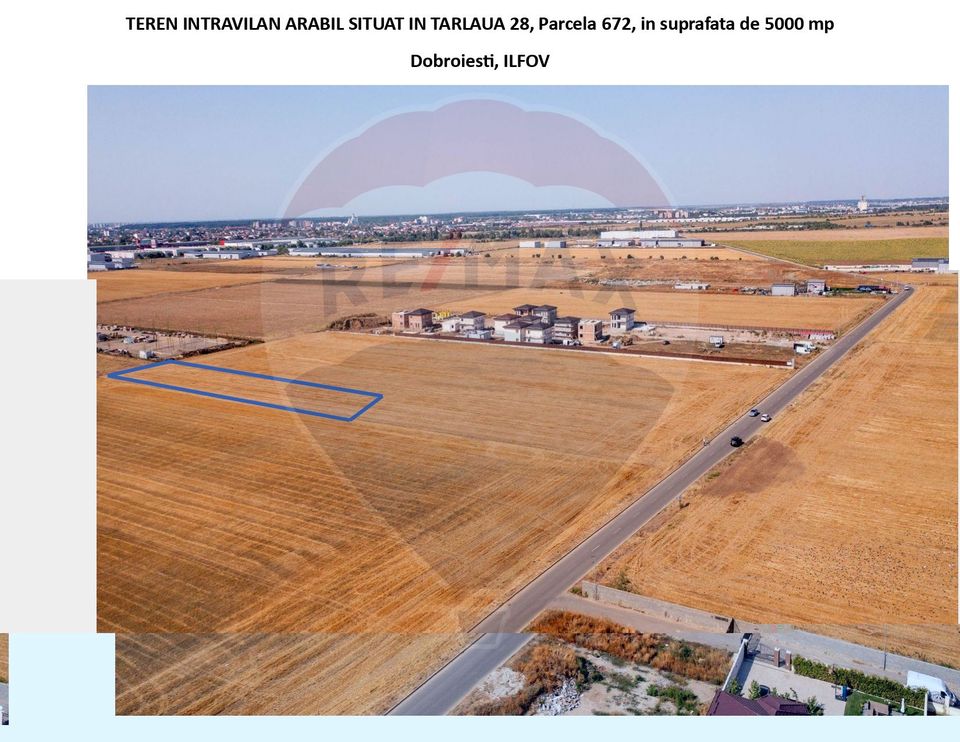Land 5,000sqm Dobroesti / Bulevardul Nordului