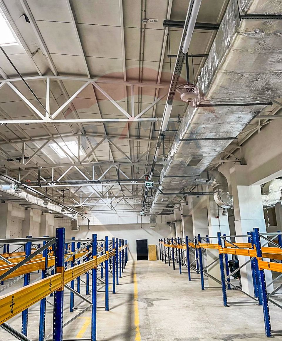 Hala industriala beton P+E 1300 mp productie-depozitare Pipera Plaza