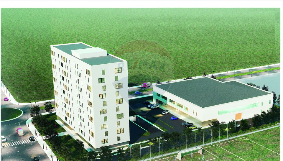 Teren cu proiect autorizat constructie, apart-hotel,  Brasov