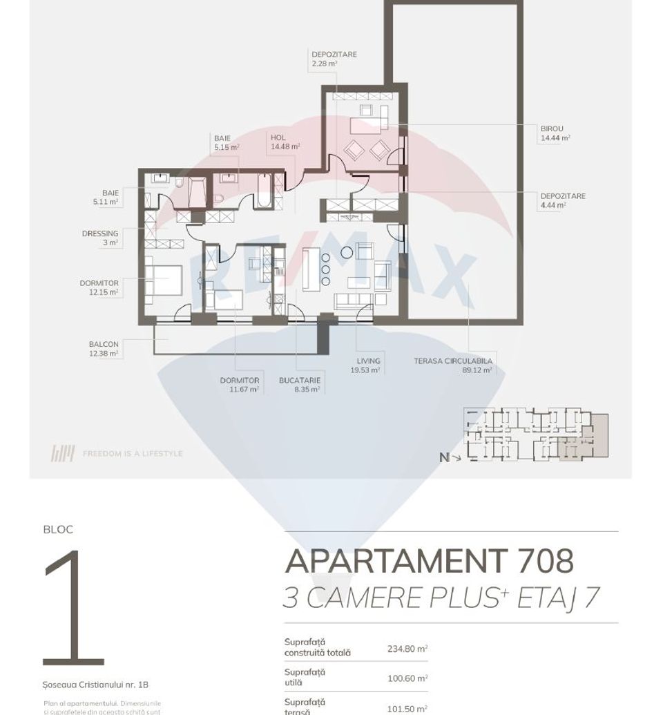 4 room Apartment for sale, Bartolomeu area