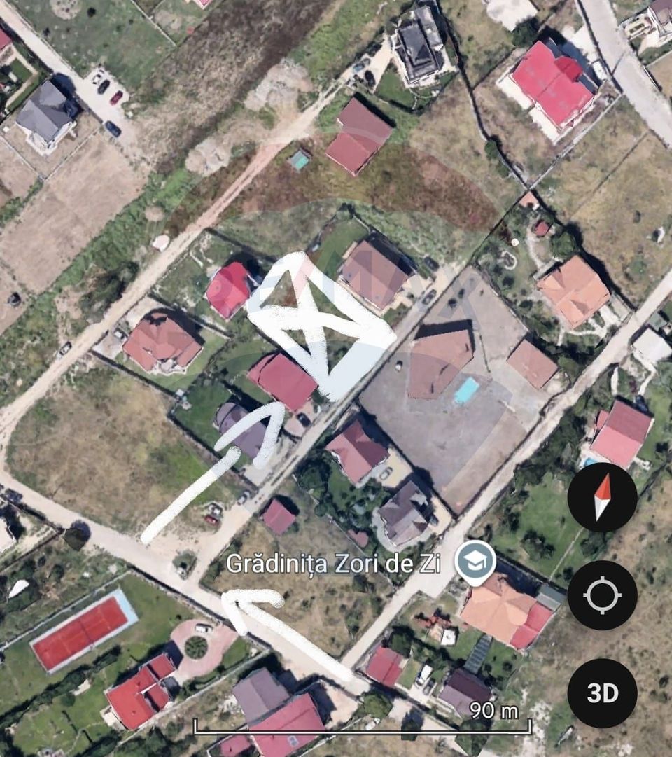 Teren 625mp Mogosoaia / Strada Livezilor