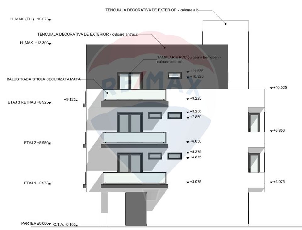 Teren cu autorizatie de constructie in apropierea B-dului Pallady