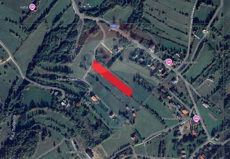 Land 4,223sqm Zarnesti / Strada Tohanita