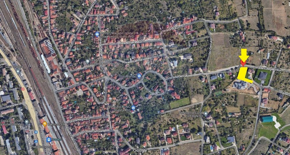 Land 1,174sqm Oradea / Strada Bartok Bela