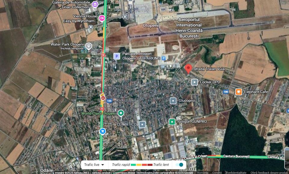 Teren  1039 mp Otopeni / Strada Traian Vuia