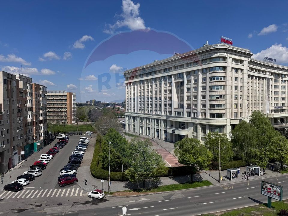 Apartament 2 camere - de inchiriat langa Marriott - centrala proprie