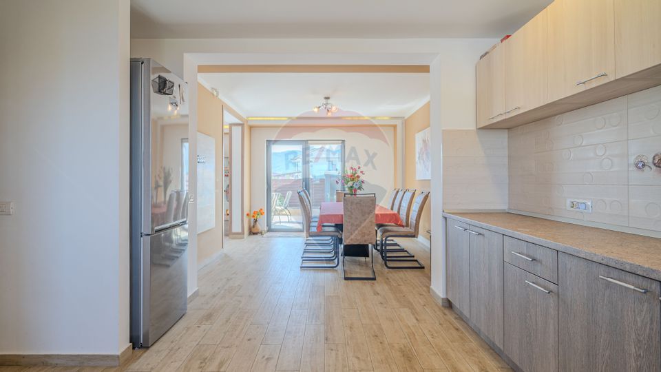 Comision 0 | Casă de închiriat Pet friendly 120 mp utili, teren 350 mp