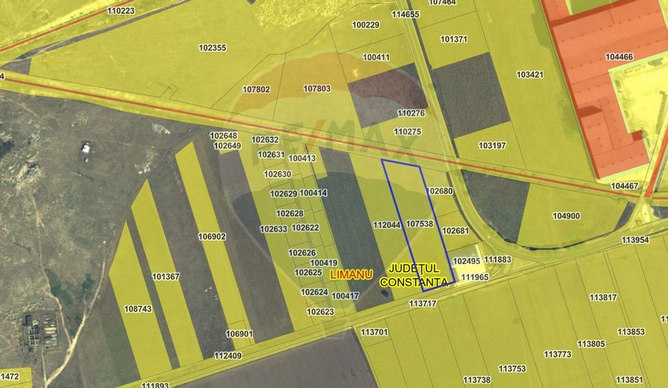 Teren 10,000mp Mangalia-Limanu / Drumul 391