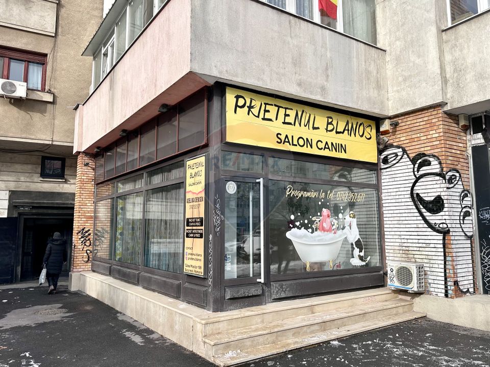 55.75sq.m Commercial Space for rent, Mosilor area