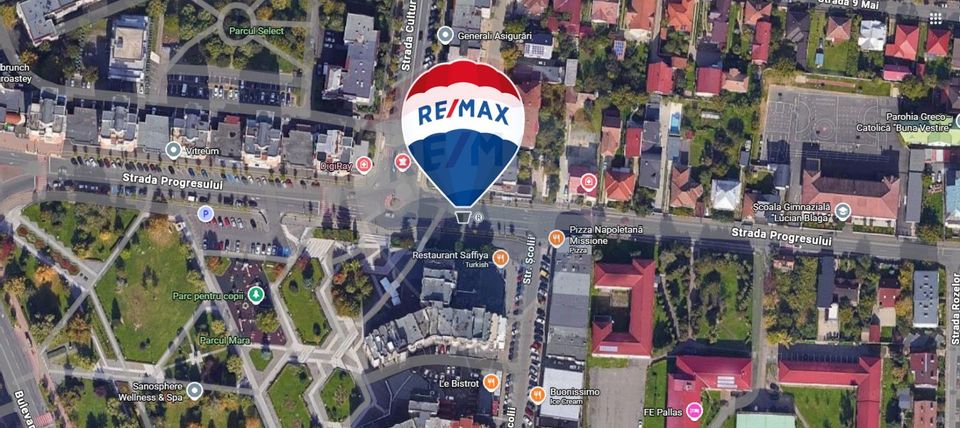 Spațiu comercial de închiriat, 272mp, zona strazii SCOLII, PROGRESULUI