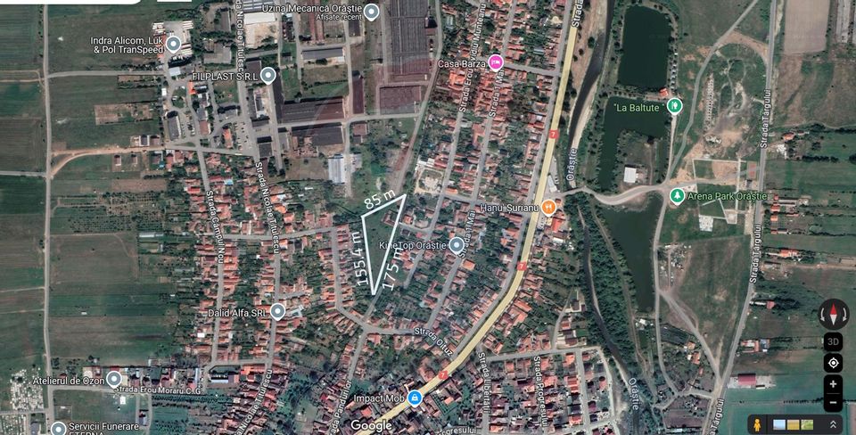 Land 6,989sqm Orastie / Strada Nicolae Titulescu
