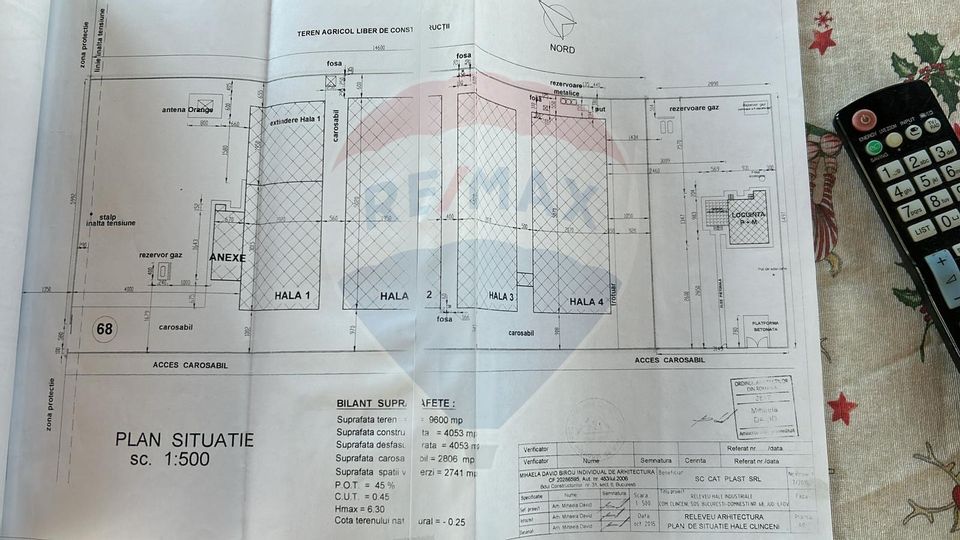 4 storage halls with land, Bucharest Ring Road